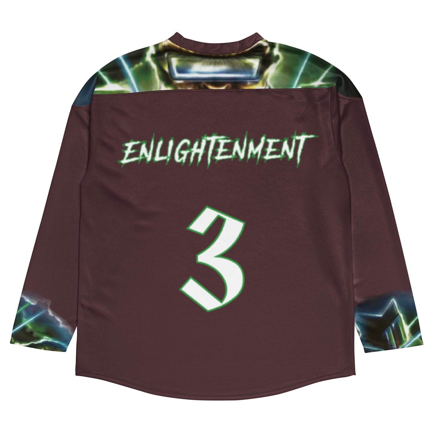 Maroon Baps Army Hockey Jersey (Oversized)