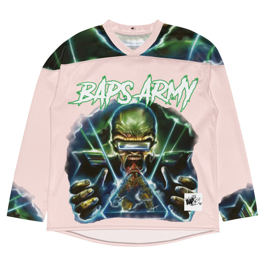 Pink Baps Army Hockey Jersey (Oversized)