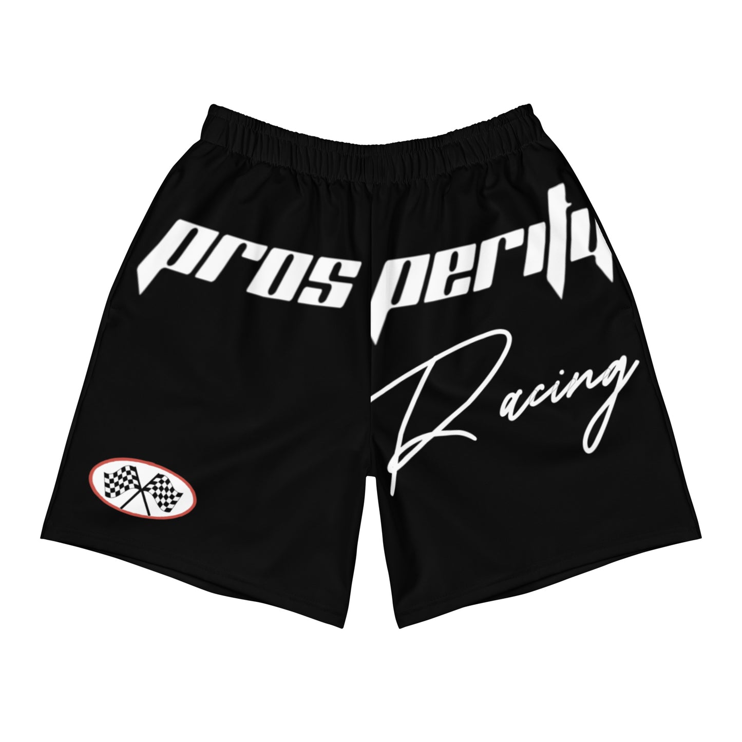 Black Unisex Prosperity Race Shorts