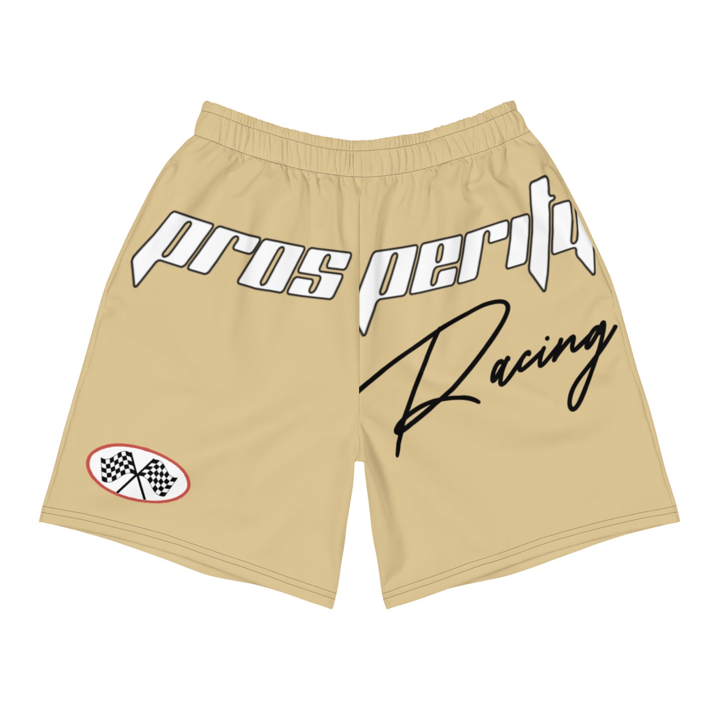 Khaki Unisex Prosperity Race Shorts